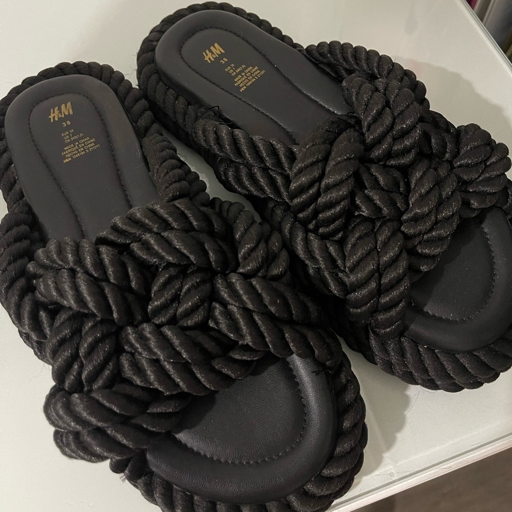 H&M Braided Sandals